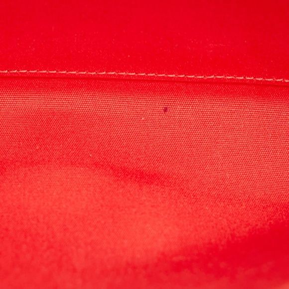 Monogram Vernis Pochette Felicie Chain  Red Patent Leather - Picture 6 of 9